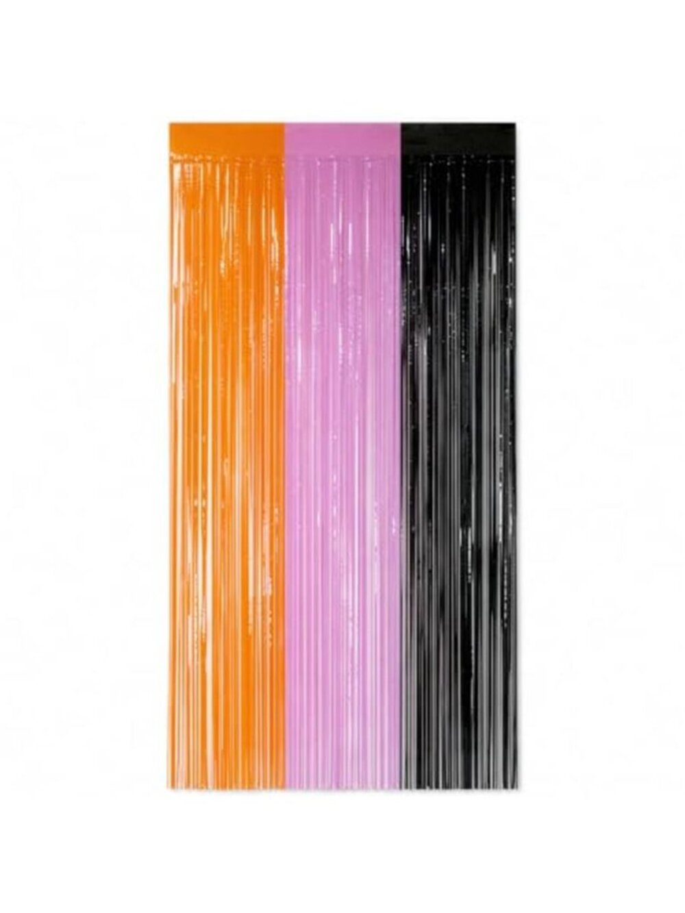 Halloween Tinsel Fringe Curtain Backdrop Decorations